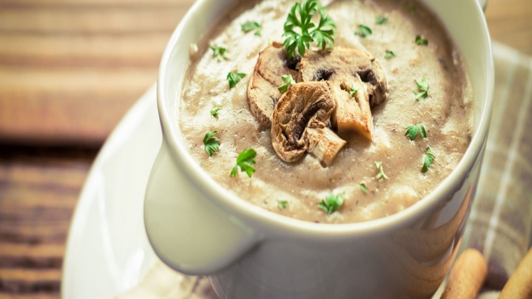 Mushroom Creamy Soup