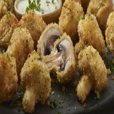 Crumb Fried Mushroom