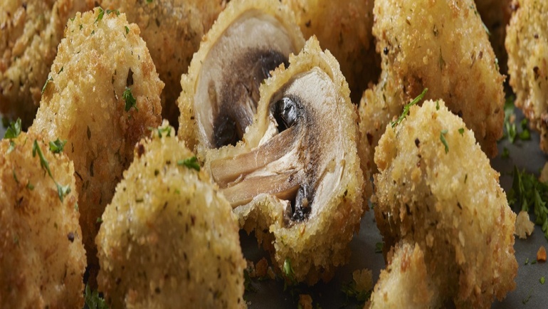 Crumb Fried Mushroom